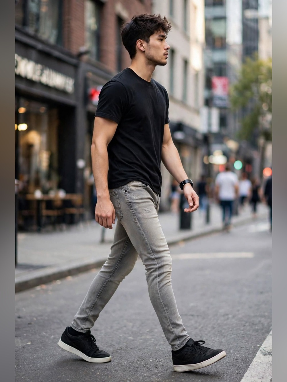 South Pole Gray Skinny Jeans